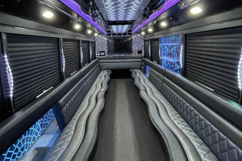 Beaumont Party Bus Interior