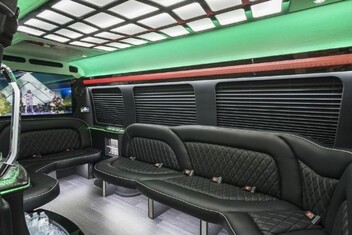 Beaumont Sprinter Party Bus Interior