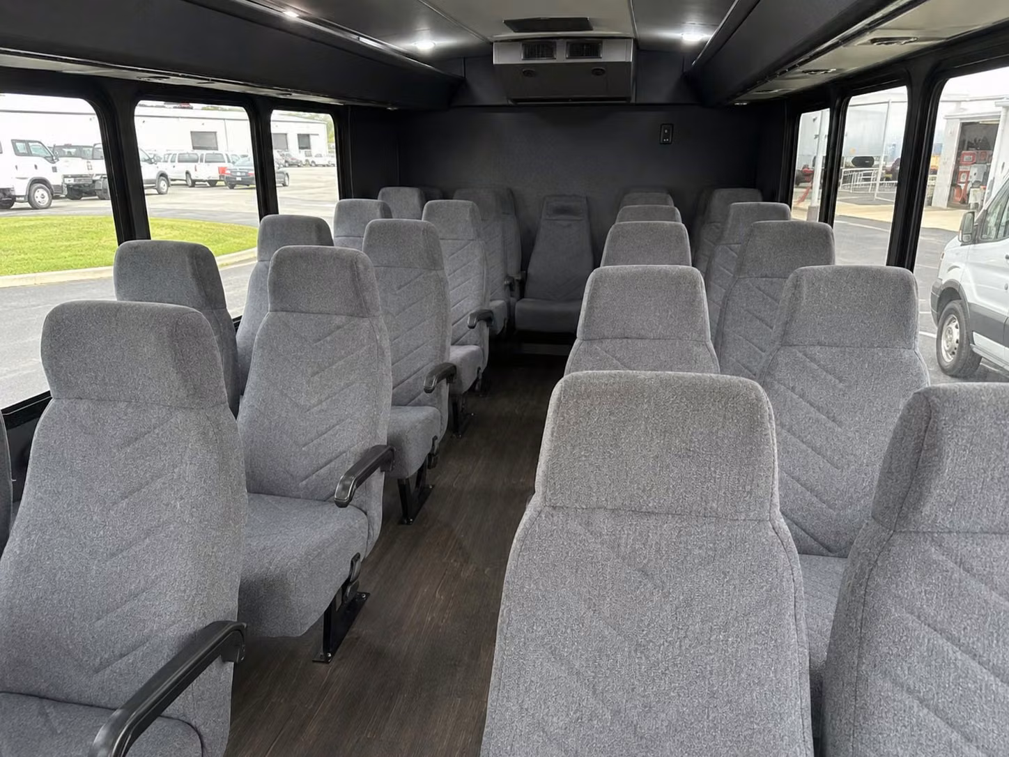 20 passenger minibus inside