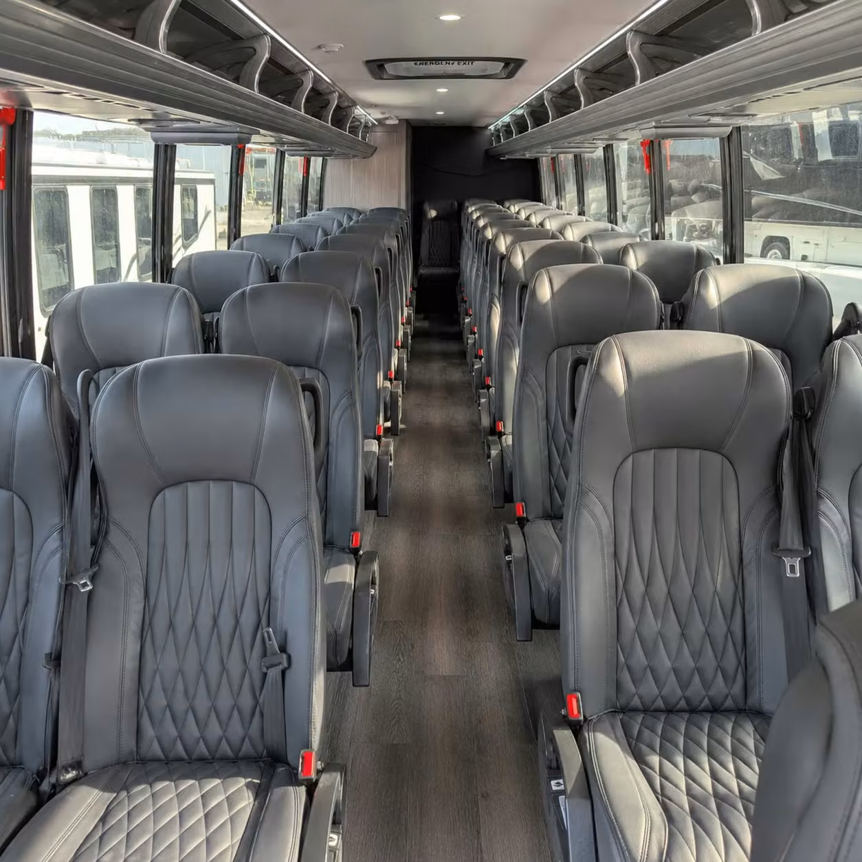 35 passenger minibus inside