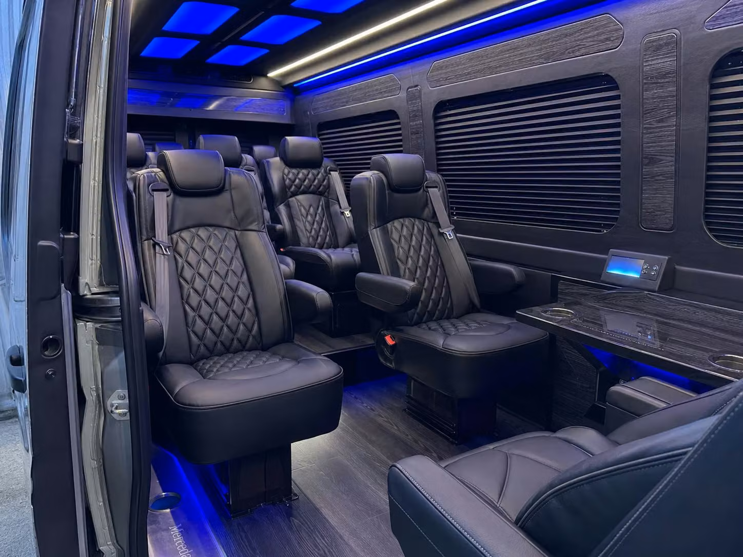 sprinter van transportation for groups and events across beaumont